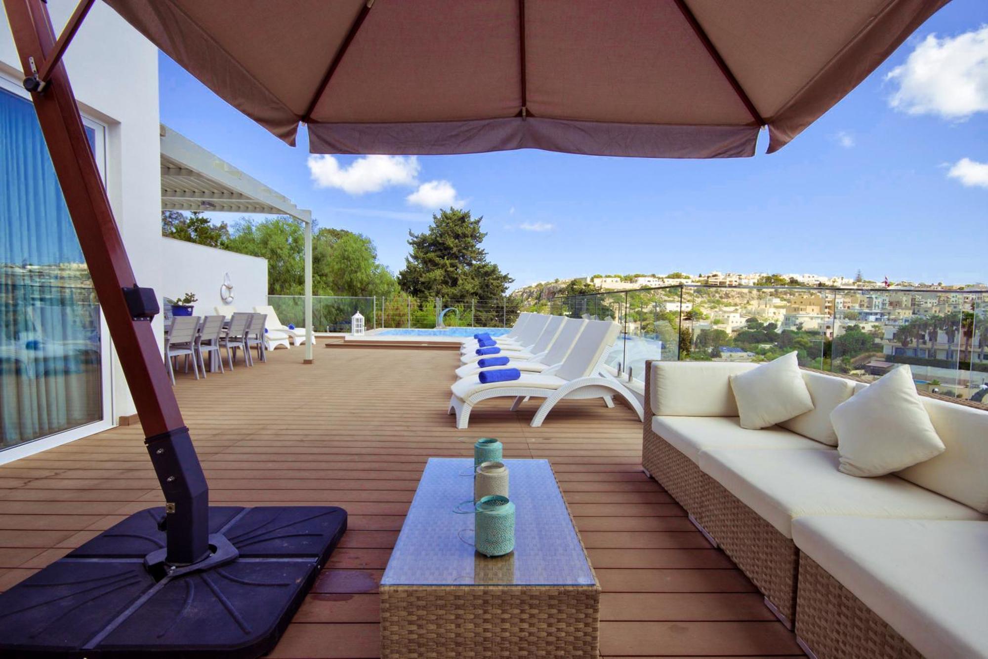 Luxury Villas Malta - Carob Hills resort Villa Goa Mellieħa Esterno foto